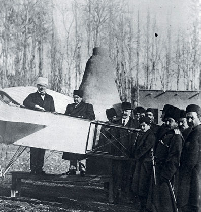 پرواز نخستین هواپیما در ایران