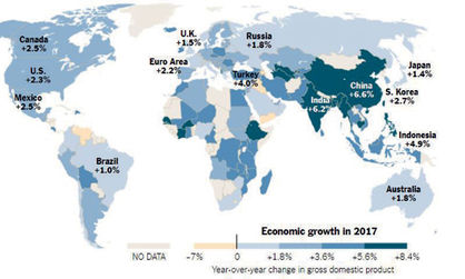 همه‌گیری رشد اقتصادی در جهان