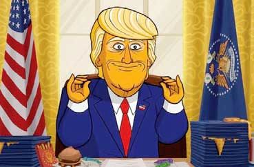 ساخت کارتون «ترامپ»