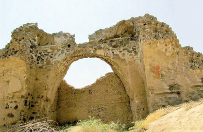 بازسازی 2 قوس آتشکده 1800 ساله نطنز