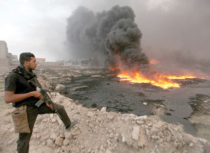 پایانی آتشین بر جنگ نفتی در عراق؟