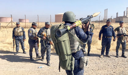 تقابل نظامی بغداد و پیشمرگه‌ها در کرکوک