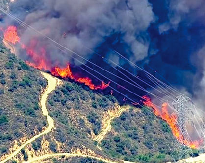 آتش‌سوزی‌‌ بی‌سابقه جنگل‌ها در نوروز