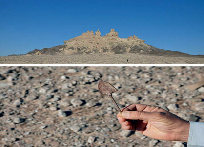 یک کشف پیش از تاریخ در کوه پنج انگشتی