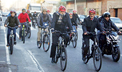 توصیه شهردار تهران به دوچرخه‌سواری