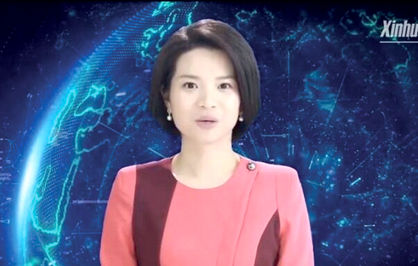 استخدام ربات گوینده زن
در چین