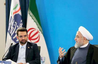 روحانی: وزیر جوان ما نمی‌ترسد؛ آذری جهرمی: وارد مسائل حاشیه‌ای نمی‌شوم