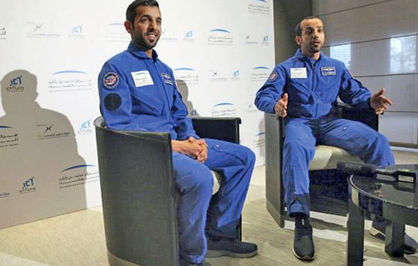 نخستین فضانورد اماراتی
 به فضا می‌رود