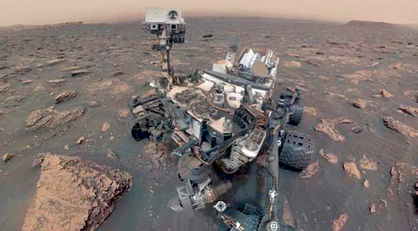 انتشار سلفی کاوشگر «ناسا» از مریخ