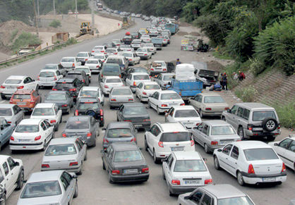 سرایت ترافیک از پایتخت به محورهای حومه‌ای