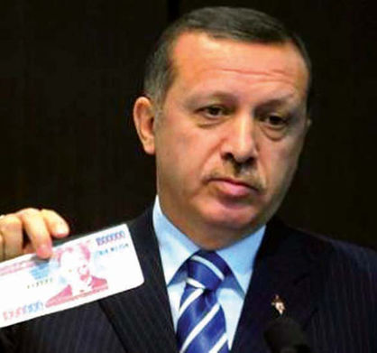 اردوغان، عامل سقوط روزافزون لیر
