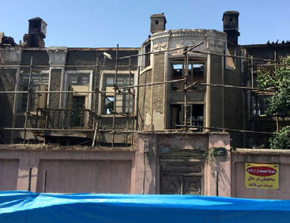 سقف خانه تاریخی دارویی گرگان دوباره مرمت می‌شود