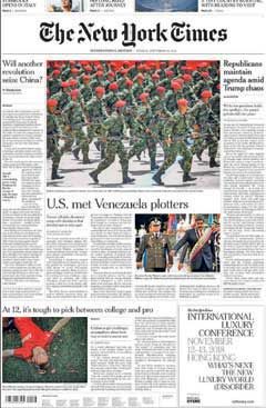 تایید توطئه امریکا 
علیه «مادورو»