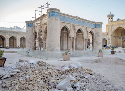 60  سال برای مرمت مسجد عتیق شیراز