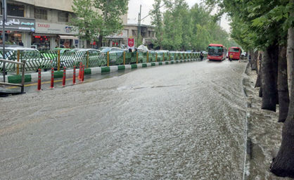 احتمال وقوع سیلاب در تهران همچنان وجود دارد