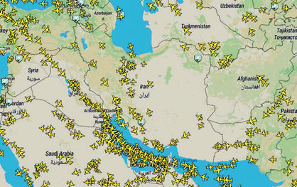 2 مزیت عبور پروازهای خارجی از ایران