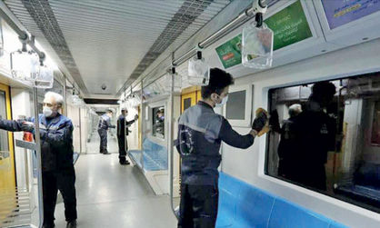 افزایش تدابیر پیشگیرانه در مترو