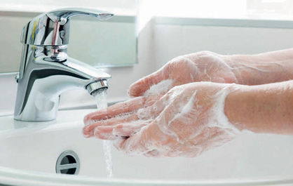 روشی برای یادآوری شستن دست‌ها 
جهت جلوگیری از کرونا