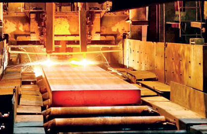 عبور از تولید روزانه ۱۳۰۰۰ تُن شمش فولاد