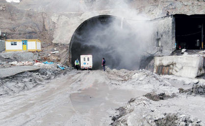 مرگ سه نفر در ریزش تونل آزادراه تهران-  شمال