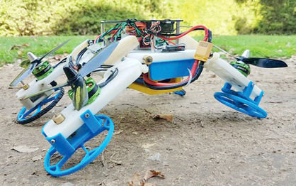 رباتی با قابلیت‌های پهپاد و خودرو