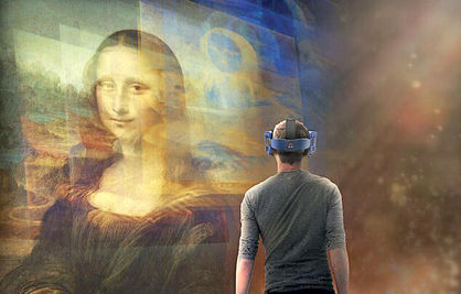 نمایش «مونالیزا» در «لوور»
با کمک واقعیت مجازی