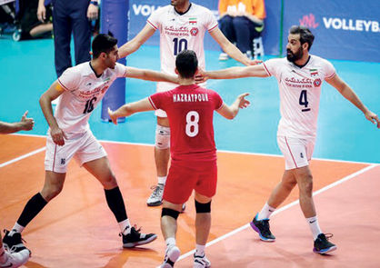 والیبال ایران شانس کسب سکو  را  دارد