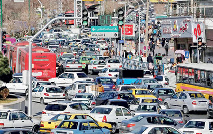 تهران در تسخیر خودروها
