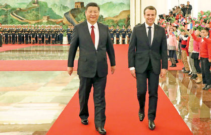 فرانسه سهم‌ بیشتری از بازار چین را می‌خواهد