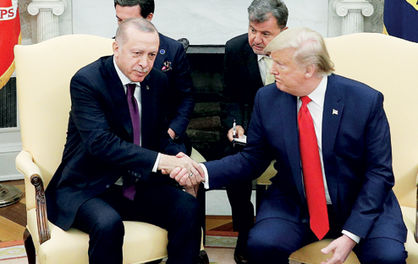 لحظات دشوار اردوغان در واشنگتن