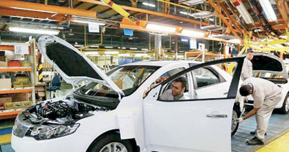 تولید روزانه 2هزار دستگاه خودروی بدون کسری در ایران‌خودرو تضمین شد