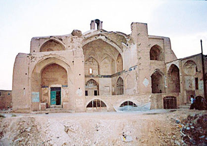 نشستن غبار فراموشی بر مسجد نقشینه آران و بیدگل