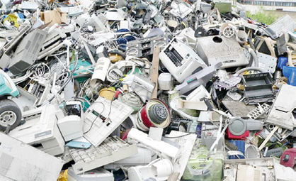 تولید ۵۲,۷ میلیون تن زباله الکترونیکی در سال ۲۰۱۹