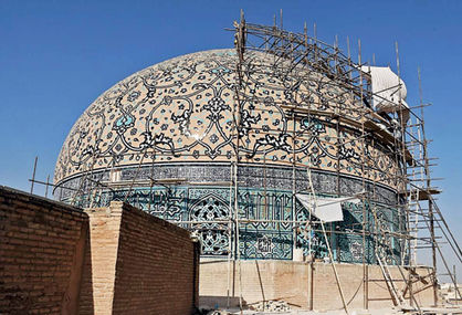 3 میلیارد اعتبار برای مرمت کامل گنبد مسجد شیخ لطف‌الله