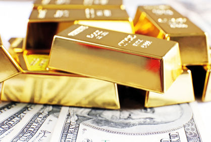 رشد قیمت طلا به دنبال افزایش دلار و اونس جهانی