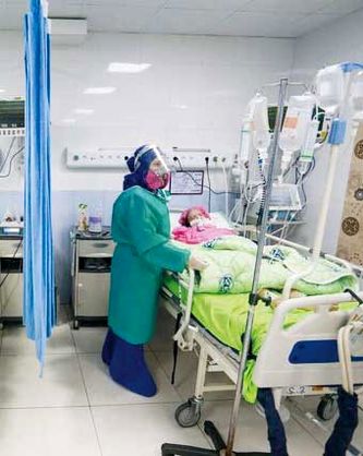 توقف روند صعودی بستری بیماران کرونا در تهران