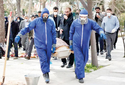 ۴۰ درصد فوتی‌های کرونای کشور در تهران