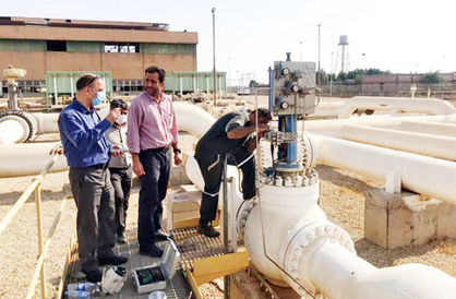 تعمیر ریسایکل ولو
بدون توقف تأسیسات
در منطقه یک عملیات انتقال گاز