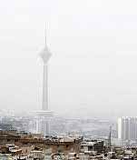 آسمان تهران همچنان ابری و غبارآلود