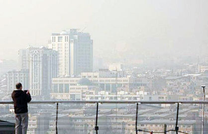 هوای 11 نقطه تهران آلوده است