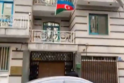 حمله به سفارت آذربایجان در تهران/ فرد مهاجم دستگیر شد+ ویدئو
