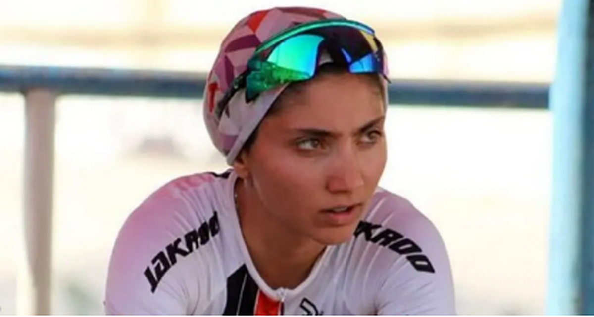 اتفاق تلخ و دردناک برای ورزشکار ایرانی؛ دختر دوچرخه‌سوار ایرانی در آتش سوخت!