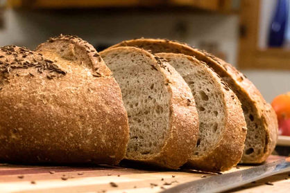ارزش غذایی این نان‌ها از نان گندم کامل یا سبوس‌دار بالاتر است
