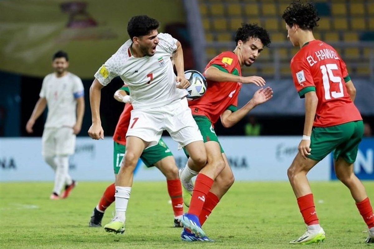 شکست تیم ملی نوجوانان ایران مقابل مراکش در ضربات پنالتی/ فرصت صعود راحت از دست رفت