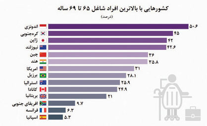 شاغل‌هایی با موی سپید