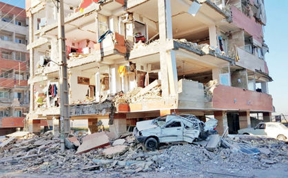 68 درصد مساحت ایران در ناحیه پر خطر زلزله