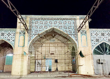 مسجد دزفول کج  شده