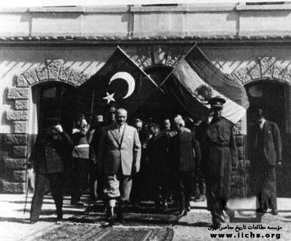 سفر شوم رضاخان به ترکیه
