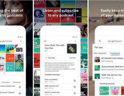 انتشار «گوگل پادکست» برای اندرویدی‌ها