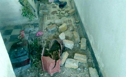 آمار بالای مجروحان و تخریب منازل روستایی در زلزله ثلاث باباجانی